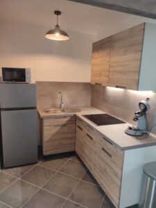 Jardin Coubertin appartement cuisine