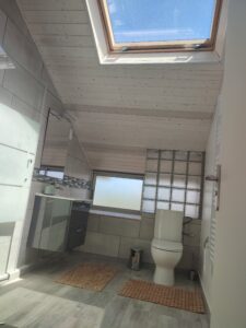 Jardin Coubertin loft bain