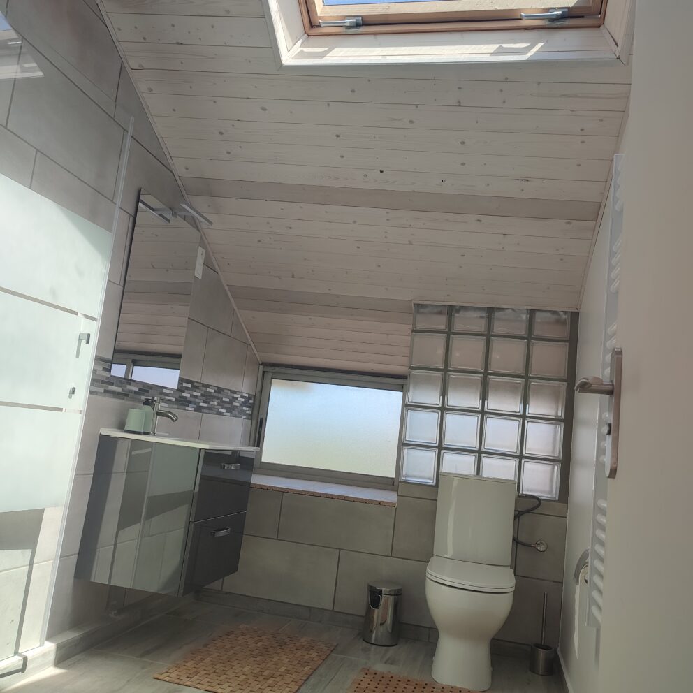 Jardin Coubertin loft bain