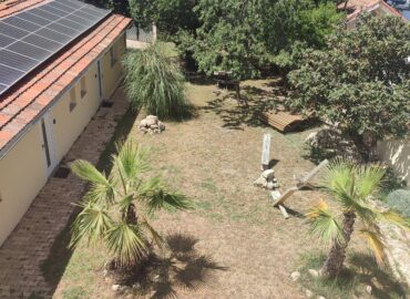 Jardin Coubertin garden view