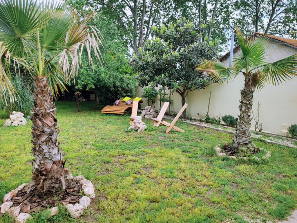 Jardin Coubertin palmier