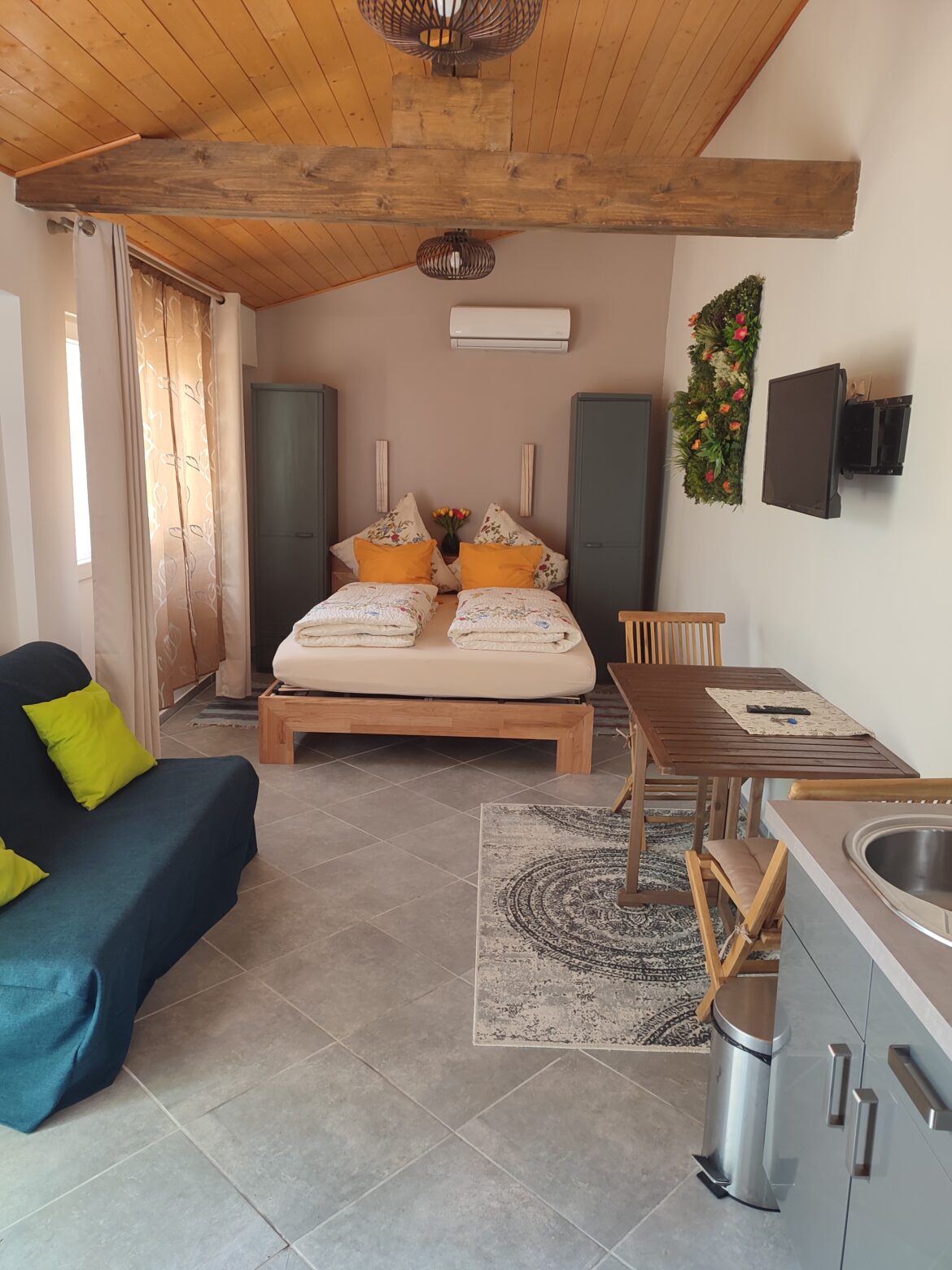 Jardin Coubertin studio lit cuisine