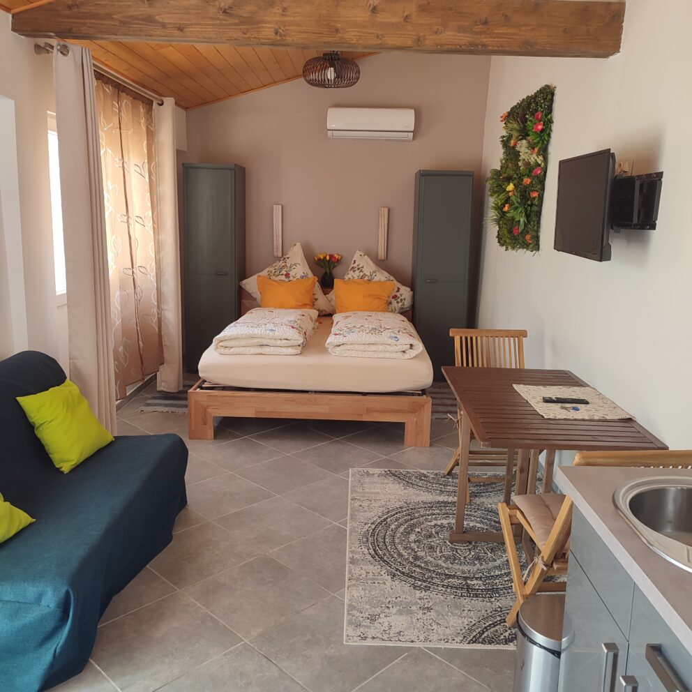 Jardin Coubertin studio lit cuisine