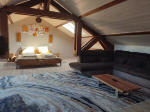 Jardin de Coubetin Loft Bed Sofa